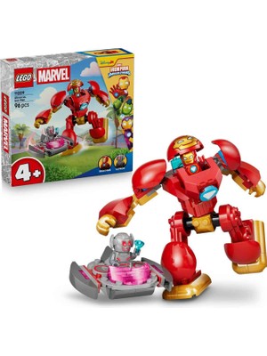LEGO Marvel Iron Man ve Muhteşem Arkadaşları Ultron Iron Man’e Karşı 96 Parça 4+ Yaş Yapı Oyuncağı 11209