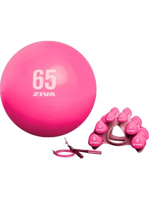 Ziva Fitness Pembe Egzersiz Kiti