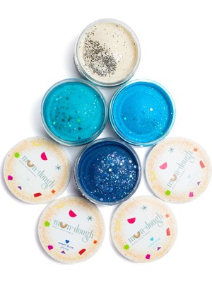 Mundough Sparkly Ocean Mood Çok Renkli Oyun Hamuru