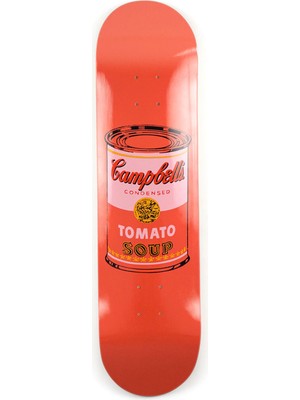 The Skateroom Andy Warhol Colored Campbells Soup Kaykay Tablo