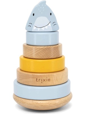 Trixie Mr. Shark Ahşap Blok Oyuncak