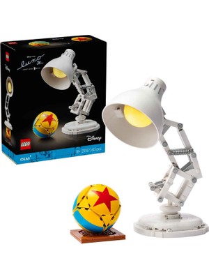 LEGO Ideas Disney Pixar Luxo Jr 613 Parça 18+ Yaş Yapı Oyuncağı 21357