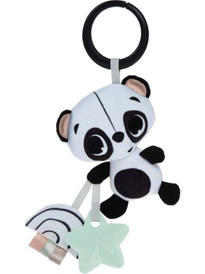 Tiny Love Black & White Koleksiyonu Peluş Panda Bebek Arabası Oyuncağı