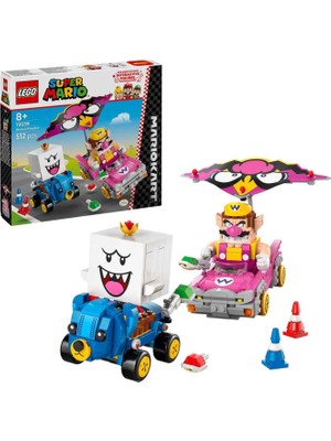 LEGO Super Mario: Mario Kart Wario ve King Boo 512 Parça 8+ Yaş Yapı Oyuncağı 72038