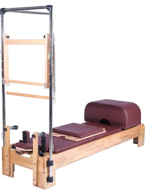 Reforcat Tower Bordo Reformer Plus (+) Pilates Aleti