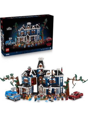 LEGO Icons Stranger Things Creel Ailesinin Evi 2593 Parça 18+ Yaş Yaratıcı Model Yapı Oyuncağı T01011370