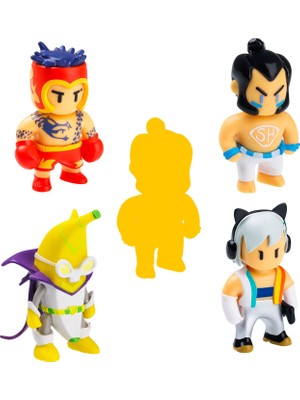 Stumble Guys Mythic Seri Model 04 5'li Karakter Figür Seti