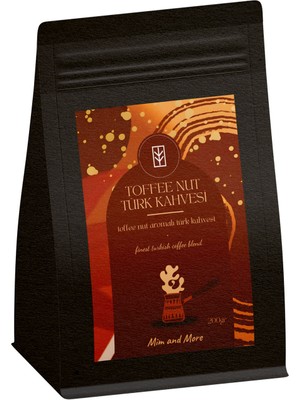 Mim And More Toffee Nut Aromalı Türk Kahvesi 200 gr