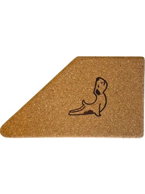 Petarya Nature Serisi Mantar Yarım Yoga Bloku