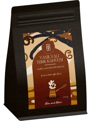 Mim And More Vanilya Aromalı Türk Kahvesi 200 gr
