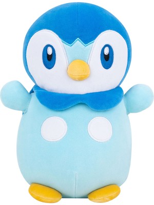 Squishmallows Hugmees Pokemon Piplup Peluş Oyuncak 25 cm
