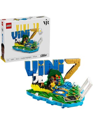 LEGO Editions Vini Jr. Unutulmaz Futbol Anları 510 Parça 10+ Yaş Yaratıcı Yapı Oyuncağı 43027