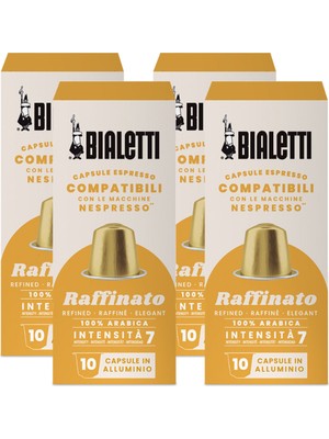 Bialetti Nespresso Uyumlu Raffinato 40'lı Kapsül Kahve