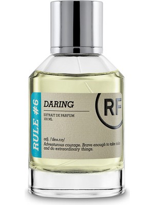 Rule Fragrances Rule#6 Daring Extrait De Parfum 100 ml