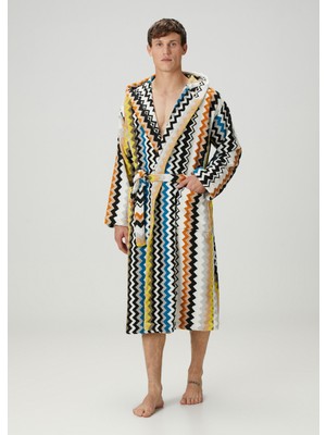 Missoni Home Zikzak Desenli Bornoz