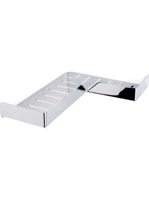 System Bathroom Accessories Krom Banyo Duş Rafı