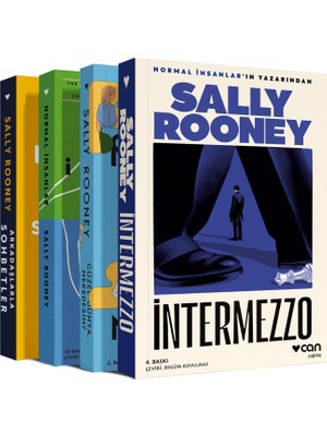 Can Yayınları Sally Rooney 4'lü Kitap Seti
