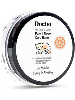 Docho Spf 25 Pati & Burun Bakım ve Koruma Balmı 50 ml