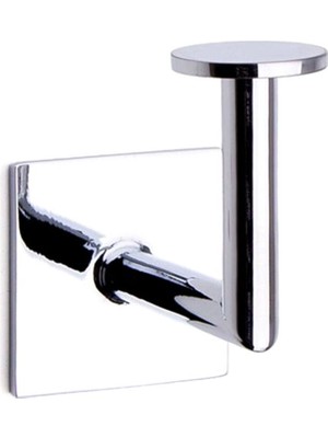 System Bathroom Accessories Nowo Krom Duvara Monte Yapışkanlı Askılık
