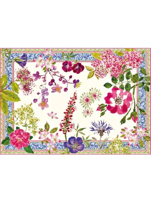 Millefleurs 2'li Amerikan Servis Seti 36 x 51 cm