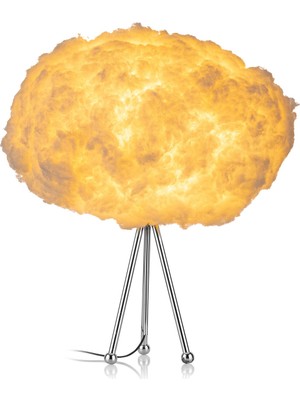 Bouffee Cloud GR001 Bouffeecloud Bulut Aydınlatma Günışığı Krom Abajur