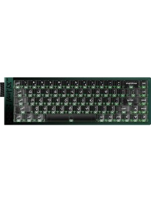 Iqunix MEET68 Ultra Doppler Green %65 Omega Manyetik Switch 8k Hz Hall Effect Hotswap Rgb Ingilizce Mekanik Gaming Klavye
