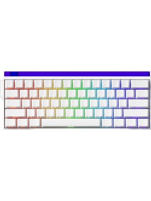 Akko Veekos SHINE60 He %60 Flash Manyetik Switch 8k Hz Hall Effect Hotswap Rgb Kablosuz Ingilizce Mekanik Gaming Klavye