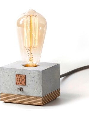 Womo Design Beton Masa Lambası