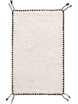 İrya Vina Ekru Bambu Tekli Banyo Paspası 60 x 100 cm