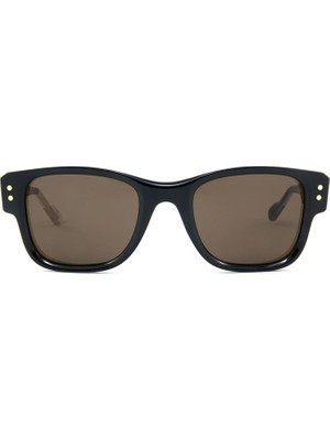 Snob Milano Gran Soleil Kahverengi Asetat Unisex Güneş Gözlüğü