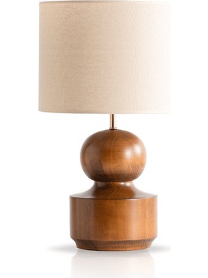 Pinot Interior Capri Lamp Ceviz Abajur