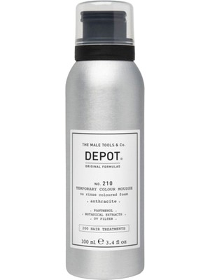 Depot No. 210 Temporary Colour Mousse Canlandırıcı Renkli Saç Köpüğü 100 ml