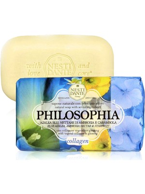 Nesti Dante Philosophia Collagen Yaşlanma Karşıtı Ginseng & Mavi Açelya Katı Sabun 250 gr