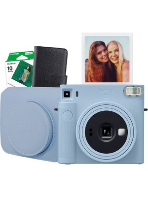 Fujifilm Instax Sq1 Buz Mavi Fotoğraf Makinesi ve Hediye Seti 2
