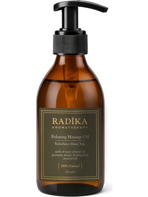Radika Aromatherapy Rahatlatıcı Doğal Masaj Yağı 250 ml