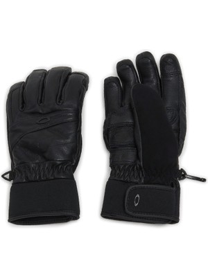 Oakley Peak Leather Gloves Siyah Unisex Kayak Eldiveni
