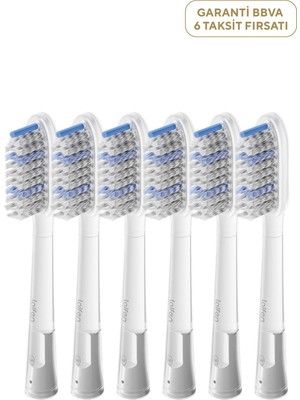 Laifen Head Max 6'lı Diş Fırçası Başlığı