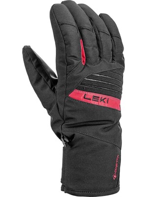 Leki Hs Space Gtx Siyah Kırmızı Unisex Kayak Eldiveni
