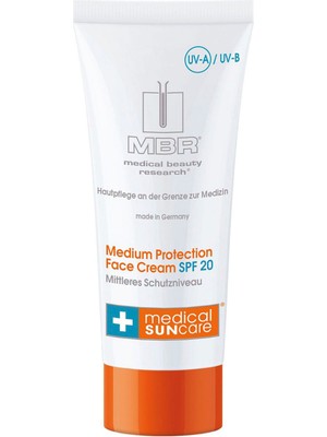 Mbr Medium Protection Face Cream Spf 20 - 100 ml