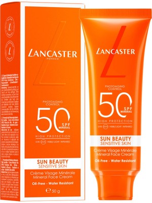 Lancaster Sun Beauty Skin Mineral Face Cream SPF50 50 ml