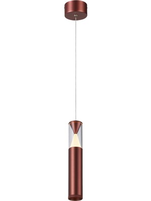 Bakara Collection Spark Kiremit Rengi Alüminyum Sarkıt Avize 4 x 179 cm