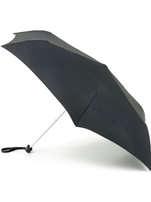 Fulton Miniflat 1 Black Unisex Şemsiye