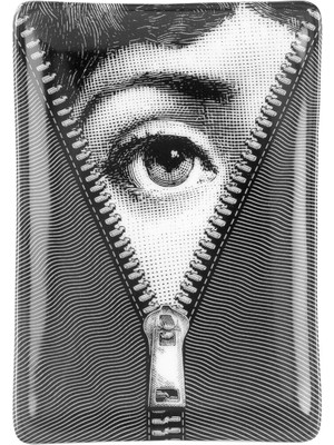 Fornasetti No 401 Porselen Kül Tablası