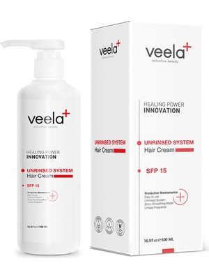 Veela Unrinsed System Hair Cream Zayıflamış Saçlar Için Durulanmayan Yenileyici Saç Bakım Kremi 500 ml