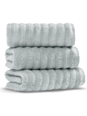 L’appartement Key West Fibrosoft® Seafoam Pamuklu Tekli Yüz Havlusu 50 x 90 cm