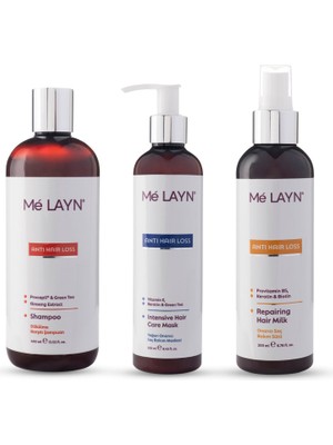 Anti Hair Loss Hair Care Series Dökülme Karşıtı Saç Bakım Seti