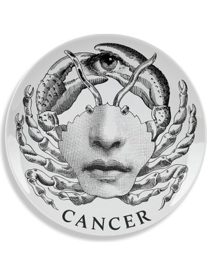 Fornasetti Tema E Variazioni No 351 Porselen Dekoratif Tabak