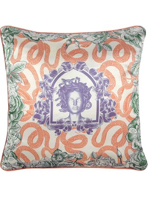Gorgo Iruka Medusa Saten Kırlent 43 x 43 cm