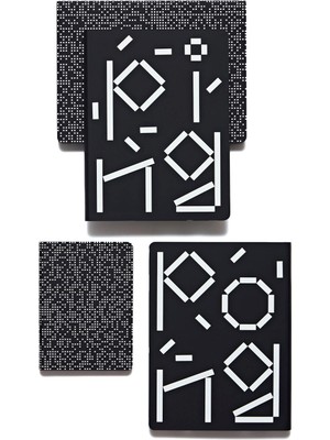 Nuuna Graphic Ping Pong A5 Büyük Boy Noktalı Defter