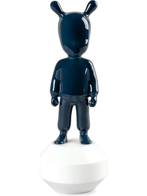 Lladro The Guest Little Mavi Porselen Heykel